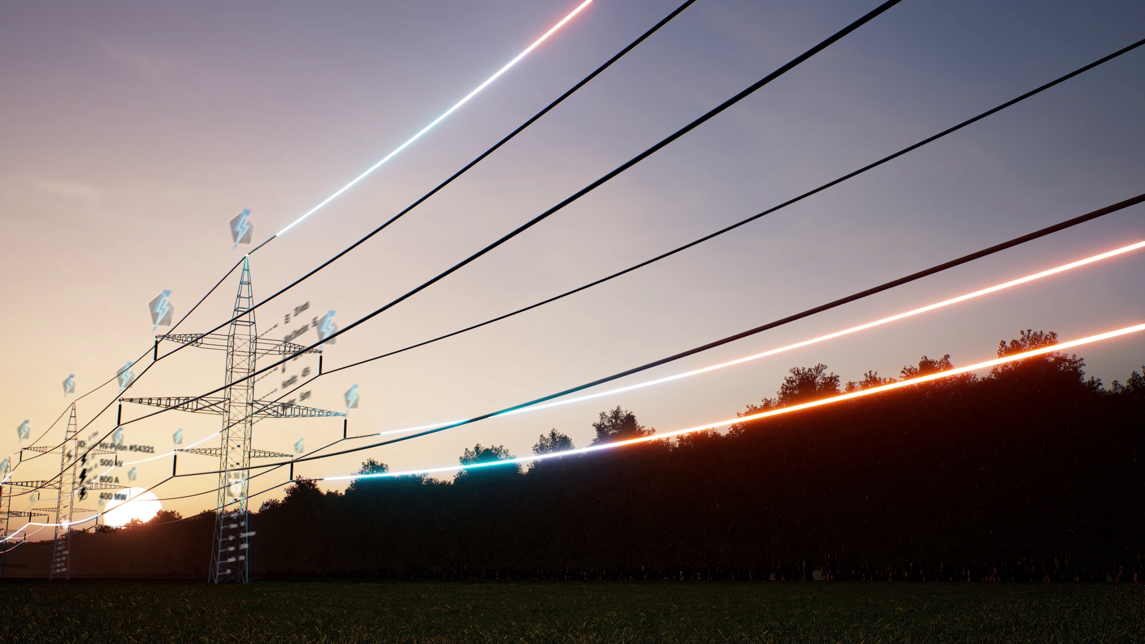 Utility infrastructure and industrial power distribution